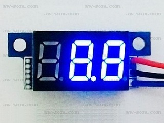 LED 0-99 VDC Voltmeter Display Module
